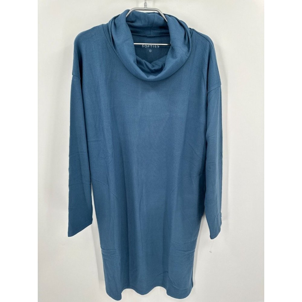 Softies Heavy Dream Jersey Cowl Neck Lounger Lounge Dress sz S Spring Lake NWOT